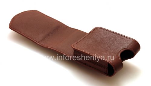 Photogallery for Signature Ledertasche mit Clip AGF Premium-Tasche für Blackberry, braun product