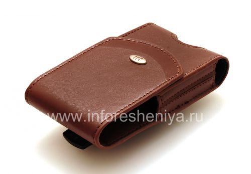 Photogallery for Signature Ledertasche mit Clip AGF Premium-Tasche für Blackberry, braun product