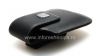 Photo 6 — BlackBerry জন্য ক্লিপ এবং ধাতু ট্যাগ দিয়ে চামড়া কেস, কালো