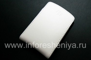 Caso de cuero de bolsillo (copiar) para BlackBerry, Caucásica (blanca)