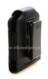 Photo 4 — Leather Case with Clip (copy) for BlackBerry, The black