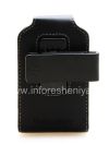 Photo 5 — Ledertasche mit Clip (Kopie) für Blackberry, Schwarz