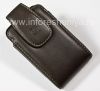 Photo 3 — Signature Leather Case with Clip Body Glove Vertical Landmark Universal Protective Case for BlackBerry, Brown