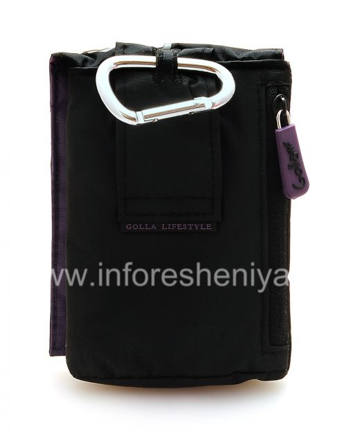 Photogallery for ফার্ম ফ্যাব্রিক কভার-ব্যাগ BlackBerry জন্য গোল্লা আঙুর থলি, ব্ল্যাক (কালো) product