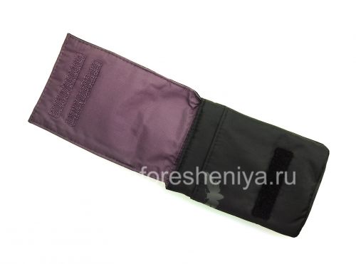 Photogallery for ফার্ম ফ্যাব্রিক কভার-ব্যাগ BlackBerry জন্য গোল্লা আঙুর থলি, ব্ল্যাক (কালো) product