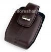 Photo 4 — The original leather case with strap and metal tags for BlackBerry Leather Tote, Burnt Sienna