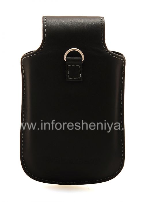 Photogallery for Original-Leder Tasche für Blackberry Leather Tote, Black (Schwarz) product