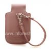 Photo 10 — Asli Leather Case, Kulit Tote Bag untuk BlackBerry, Merah muda (pink)