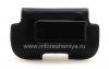 Photo 2 — Asli kulit kasus horisontal dengan klip dan logam tag Horizontal Holster untuk BlackBerry, Black (hitam)