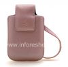 Photo 1 — Asli Leather Case, Kulit Tote Bag untuk BlackBerry, Merah muda (pink)