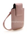 Photo 4 — Asli Leather Case, Kulit Tote Bag untuk BlackBerry, Merah muda (pink)