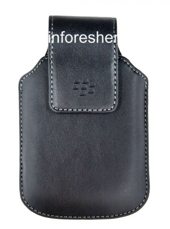 Sythetic BlackBerry জন্য ক্লিপ সুইভেল খাপ সঙ্গে মূল চামড়া কেস