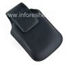 Photo 4 — Sythetic BlackBerry জন্য ক্লিপ সুইভেল খাপ সঙ্গে মূল চামড়া কেস, ব্ল্যাক (কালো)