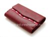 Photo 6 — ब्लैकबेरी के लिए कपड़े डालने चमड़ा फोलियो के साथ मूल चमड़े के मामले बैग, बरगंडी (Merlot)