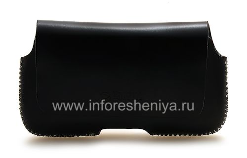 Photogallery for Signature Leder Tasche Krusell Hector Große Ledertasche w / Multidapt für Blackberry, Black (Schwarz) product