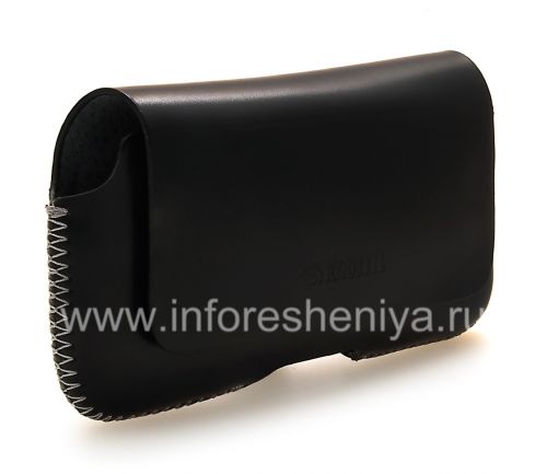 Photogallery for Signature Leder Tasche Krusell Hector Große Ledertasche w / Multidapt für Blackberry, Black (Schwarz) product