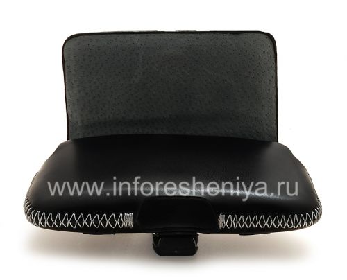 Photogallery for Signature Leder Tasche Krusell Hector Große Ledertasche w / Multidapt für Blackberry, Black (Schwarz) product