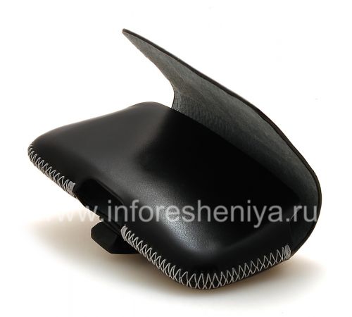 Photogallery for Signature Leder Tasche Krusell Hector Große Ledertasche w / Multidapt für Blackberry, Black (Schwarz) product
