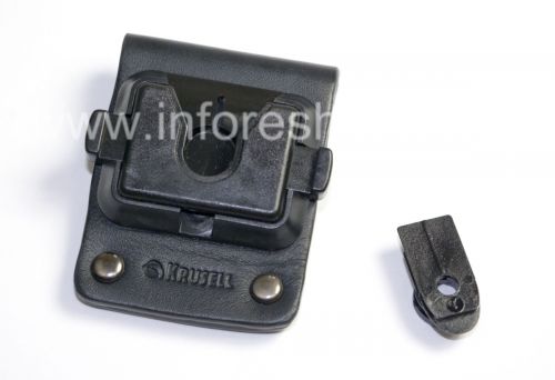 Photogallery for Brand attachment for Krusell cover for BlackBerry, On Strap Leather Swivelkit 45mm, Black product