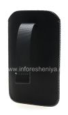Photo 1 — Leather Case-saku Chic Kasus dengan lidah untuk BlackBerry, hitam