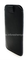 Photo 4 — Leather Case-saku Chic Kasus dengan lidah untuk BlackBerry, hitam