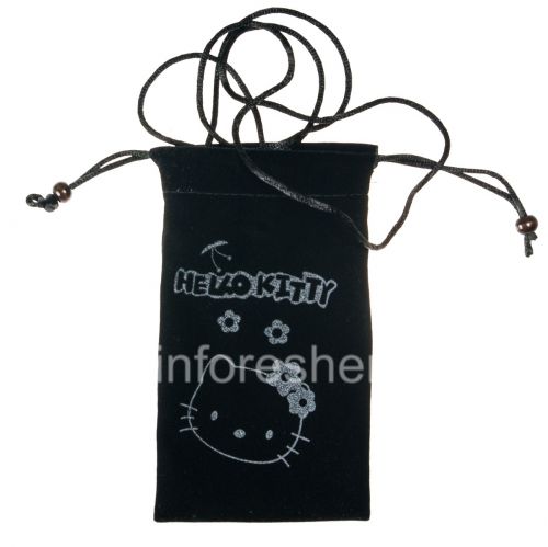 Photogallery for Bolsa de tela bolsa de Hello Kitty para BlackBerry, Negro product