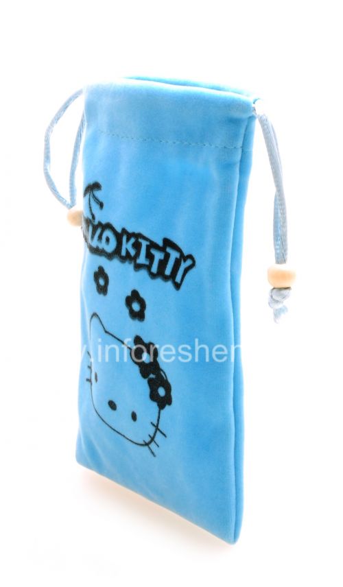 Photogallery for Bolsa de tela bolsa de Hello Kitty para BlackBerry, Luz-azul product