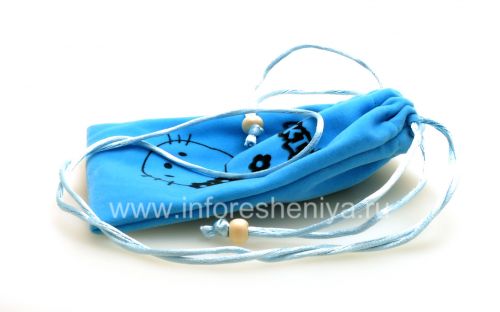 Photogallery for Bolsa de tela bolsa de Hello Kitty para BlackBerry, Luz-azul product