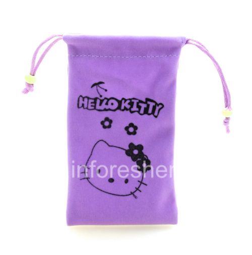 Photogallery for Bolsa de tela bolsa de Hello Kitty para BlackBerry, Lila product