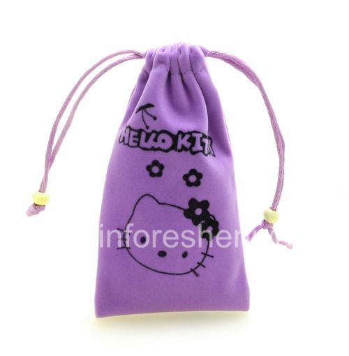Photogallery for Bolsa de tela bolsa de Hello Kitty para BlackBerry, Lila product