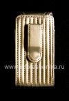 Photo 2 — Signature Leather Case with Clip Nine West Case Holster for BlackBerry, Silver