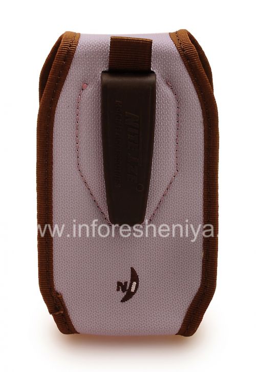 Photogallery for Cubierta de tela firme con el clip de Nite Ize caja del teléfono de tonos para BlackBerry, Lavanda (Lavender) product