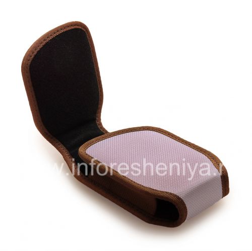 Photogallery for Cubierta de tela firme con el clip de Nite Ize caja del teléfono de tonos para BlackBerry, Lavanda (Lavender) product