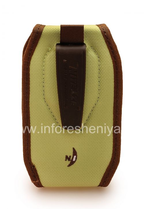 Photogallery for Cubierta de tela firme con el clip de Nite Ize caja del teléfono de tonos para BlackBerry, Pistacho (Sage) product