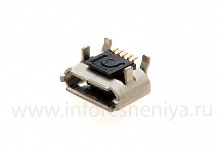 USB-connector (Charger Connector) T8 for BlackBerry