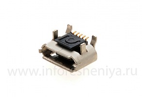 USB-conector (conector del cargador) T8 para BlackBerry