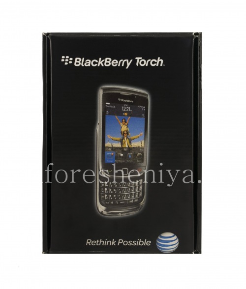 Photogallery for Box Smartphone BlackBerry 9800 / 9810 Torch, Noir, AT &amp; T Box product