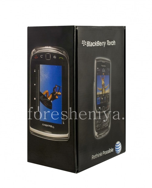 Photogallery for Box Smartphone BlackBerry 9800 / 9810 Torch, Noir, AT &amp; T Box product