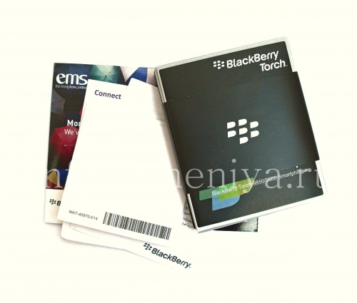 Photogallery for ボックススマートフォンBlackBerry 9860 Torch, ブラック、BlackBoxの product