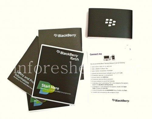 Photogallery for ボックススマートフォンBlackBerry 9860 Torch, ブラック、BlackBoxの product