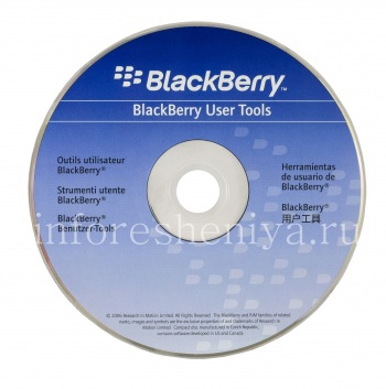 CD BlackBerry OS 5-7用户工具