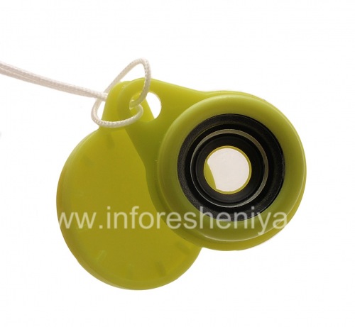 Photogallery for The camera lens for special effects Jelly Lens for BlackBerry, Lime, the effect of &quot;Fish Eye&quot; product