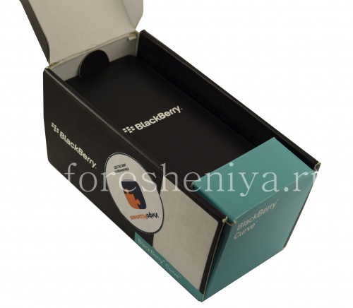 Photogallery for مربع BlackBerry المنحنى الذكي, أسود product