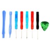 Photo 1 — A set of tools (8 pcs.) For the disassembly and repair smartphones, Black, blue, red
