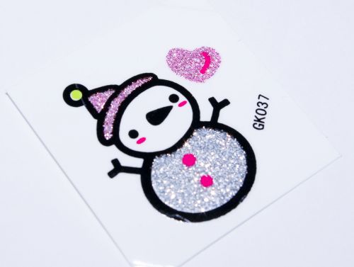Photogallery for BlackBerry用ステッカー, 「雪の男 &quot; product