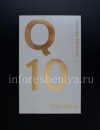 Photo 1 — صندوق الهاتف الذكي BlackBerry Q10 طبعة خاصة, أبيض / الذهب