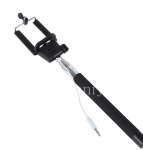 Branded selfie-stick Monopod telescopic with 3.5 "-konnektorom, The black