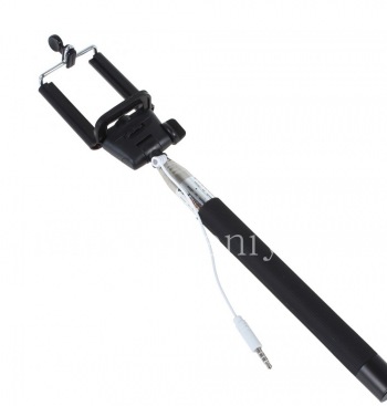 Bermerek selfie-stick Monopod teleskopik dengan 3.5 "-konnektorom