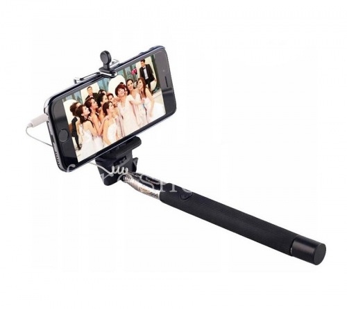Photogallery for Branded selfie-stick Monopod telescopic with 3.5 &quot;-konnektorom, The black product