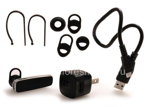 Photogallery for سماعة بلوتوث الأصلي بلوتوث سماعة HS-700 للبلاك بيري, أسود product